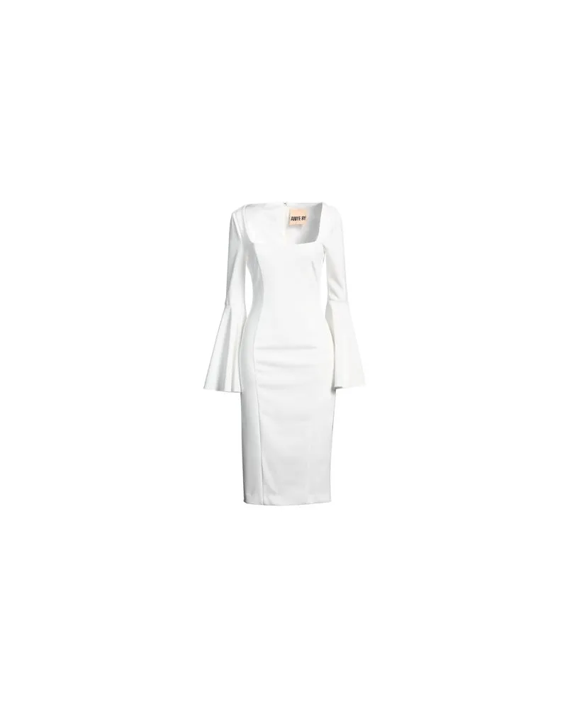 Aniye By KLEIDER - Midi-Kleiderauf YOOX.COM Weiß