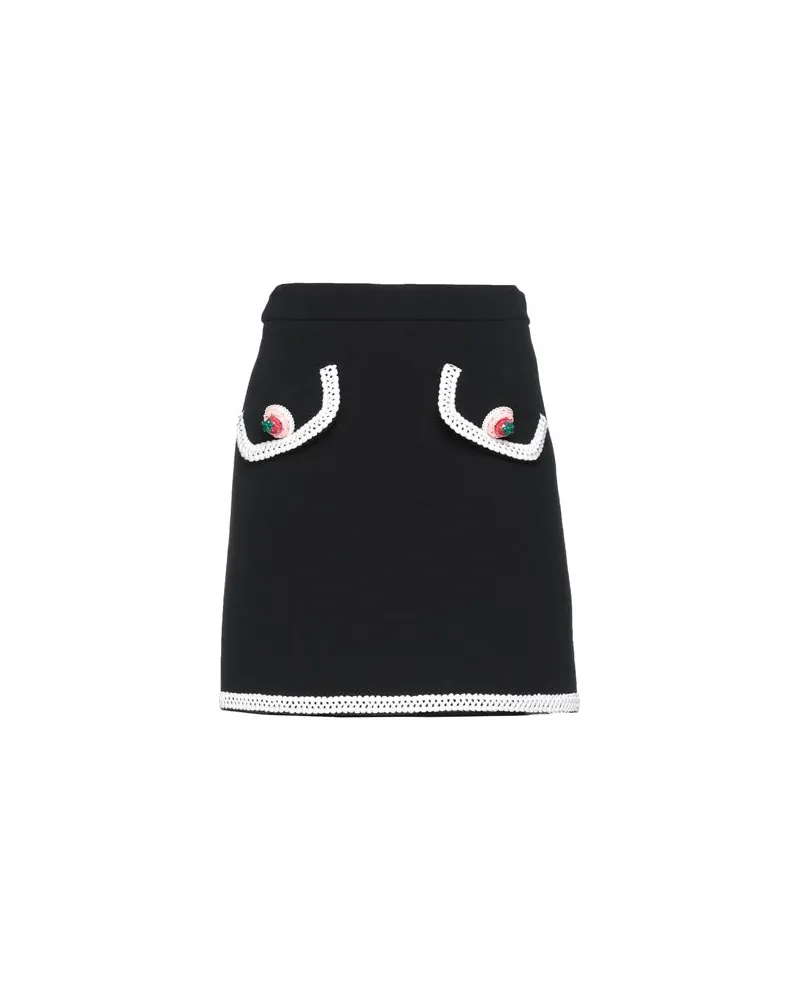 Moschino COUTURE - HOSEN & RÖCKE - Midi-Röckeauf YOOX.COM Schwarz