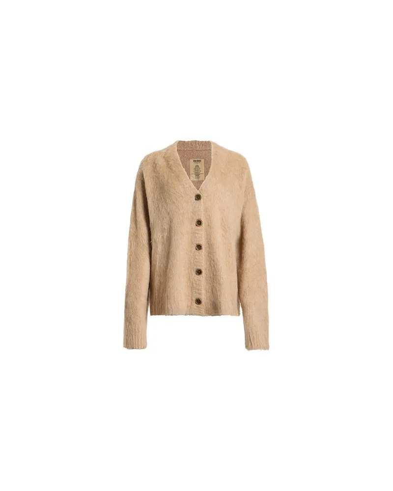 Uma Wang STRICKWAREN - Strickjackenauf YOOX.COM Sand