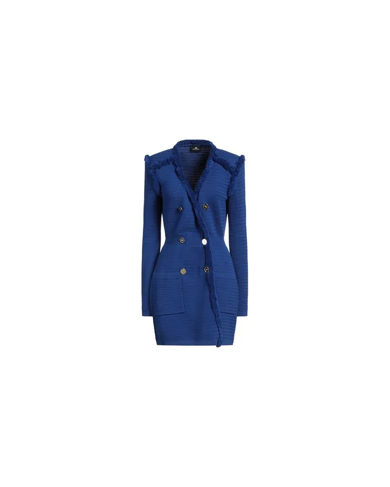 Elisabetta Franchi JACKEN & MÄNTEL - Jacken, Mäntel & Trenchcoatsauf YOOX.COM Blau