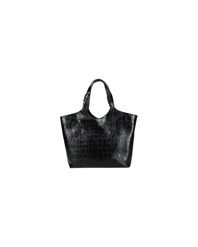 Furla FLOW XL TOTE  - TASCHEN - Handtaschenauf YOOX.COM Schwarz