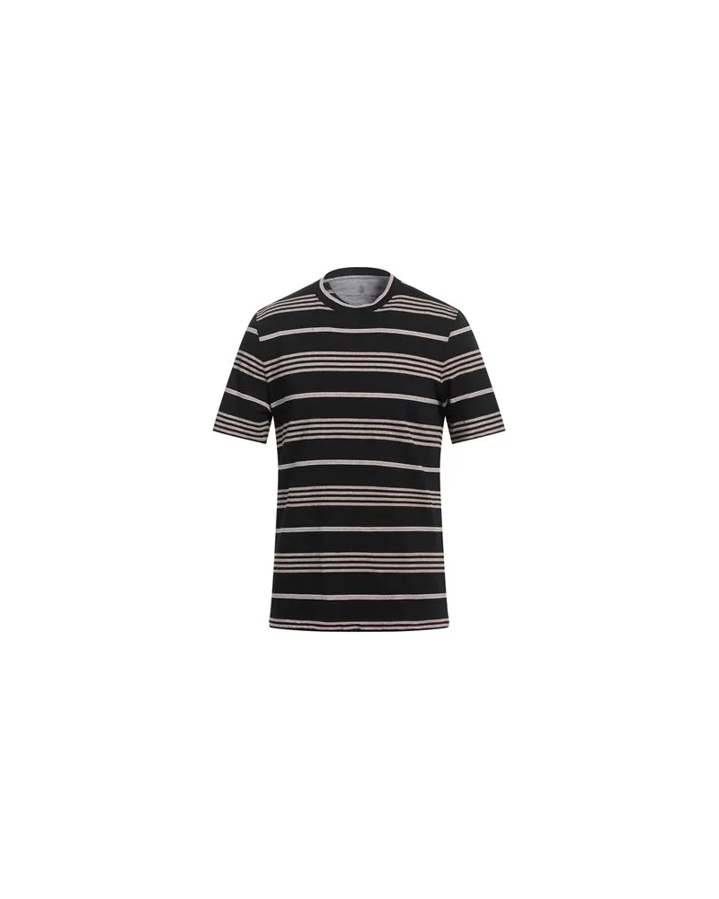 Brunello Cucinelli TOPS - T-shirtsauf YOOX.COM Schwarz