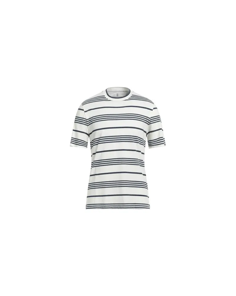 Brunello Cucinelli TOPS - T-shirtsauf YOOX.COM Elfenbein