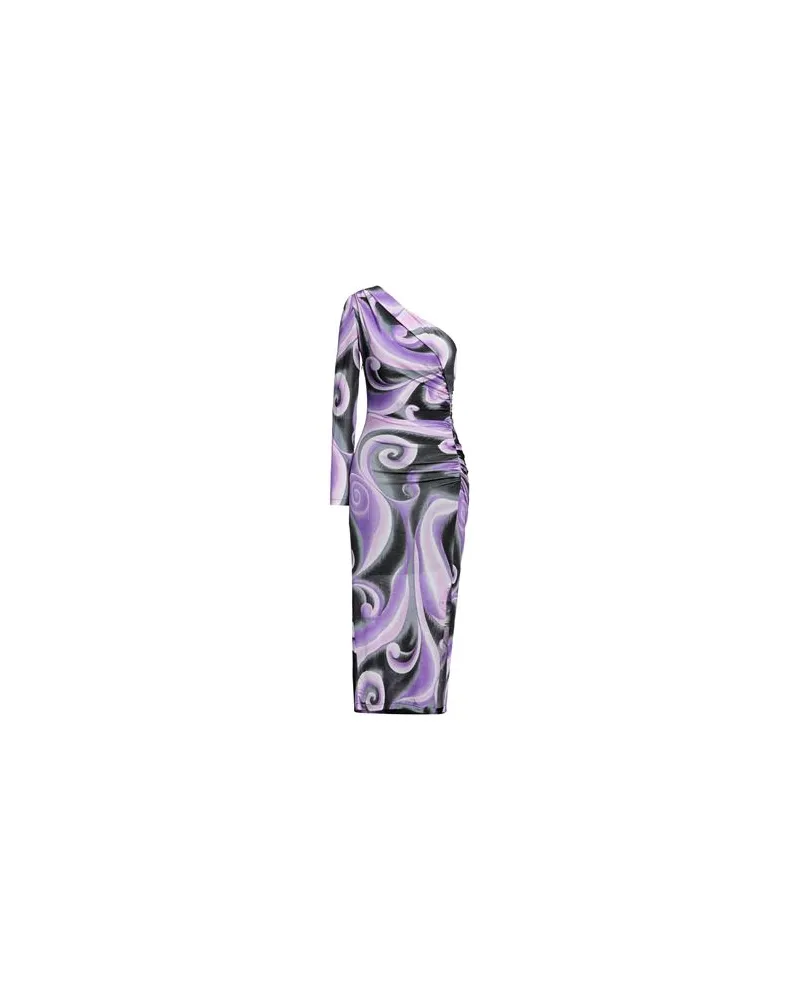 House of Holland KLEIDER - Midi-Kleiderauf YOOX.COM Violett