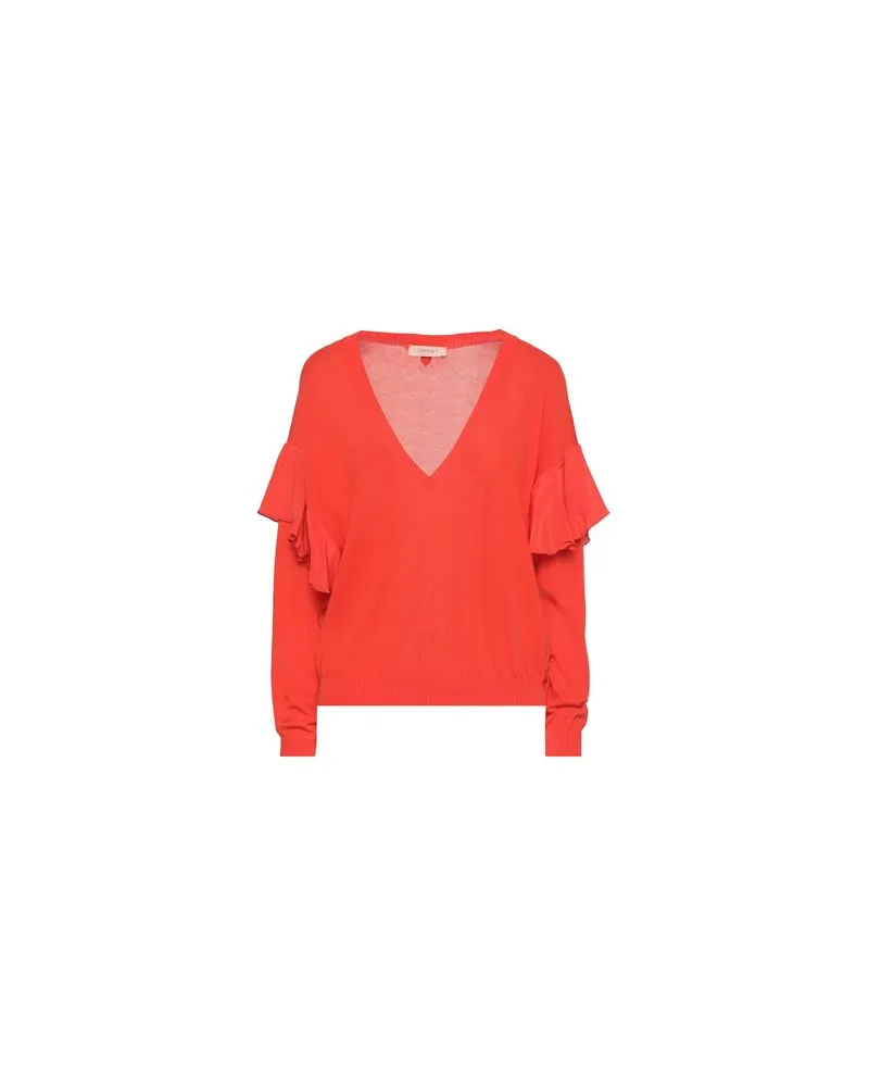 Twin-Set STRICKWAREN - Pulloverauf YOOX.COM Tomatenrot