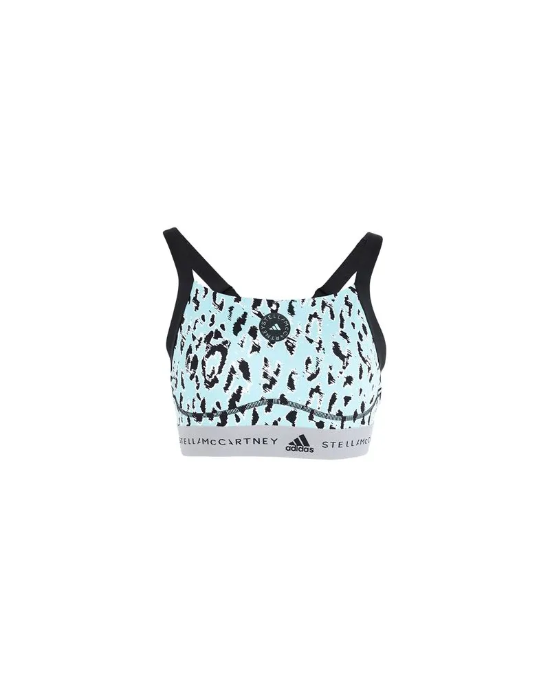 adidas ASMC TPR BRA P   - TOPS - Topsauf YOOX.COM Himmelblau