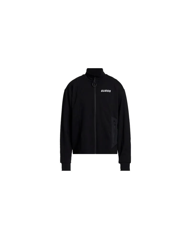 Guess TOPS - Sweatshirtsauf YOOX.COM Schwarz