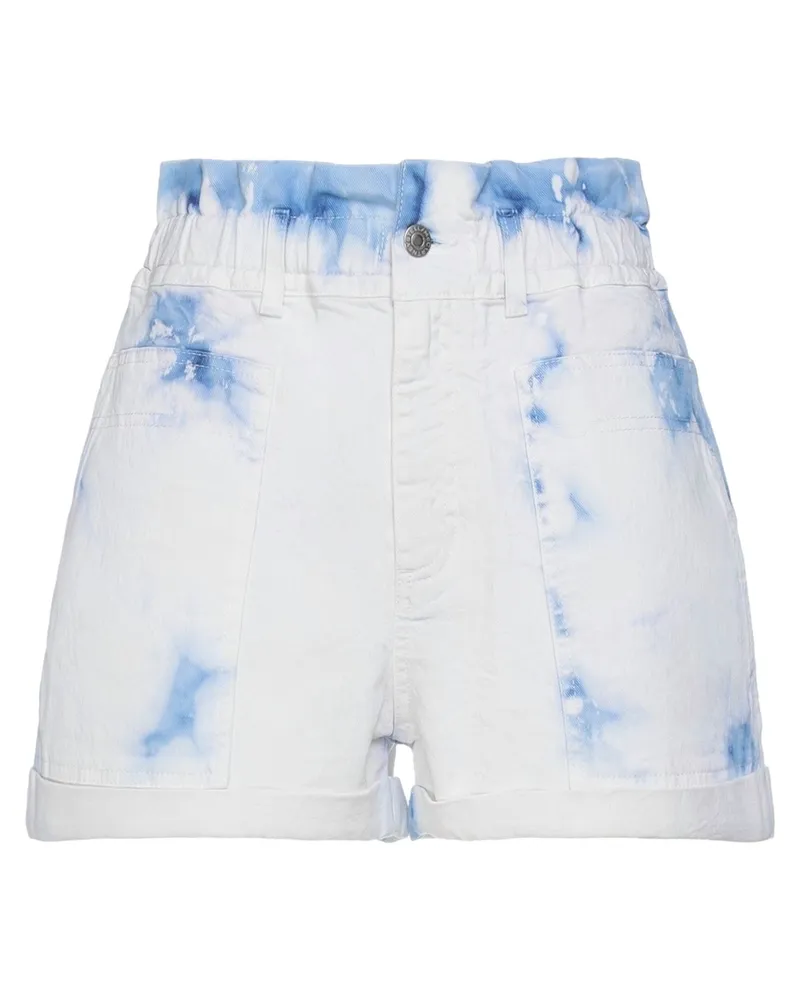 Stella McCartney Jeansshorts Weiß