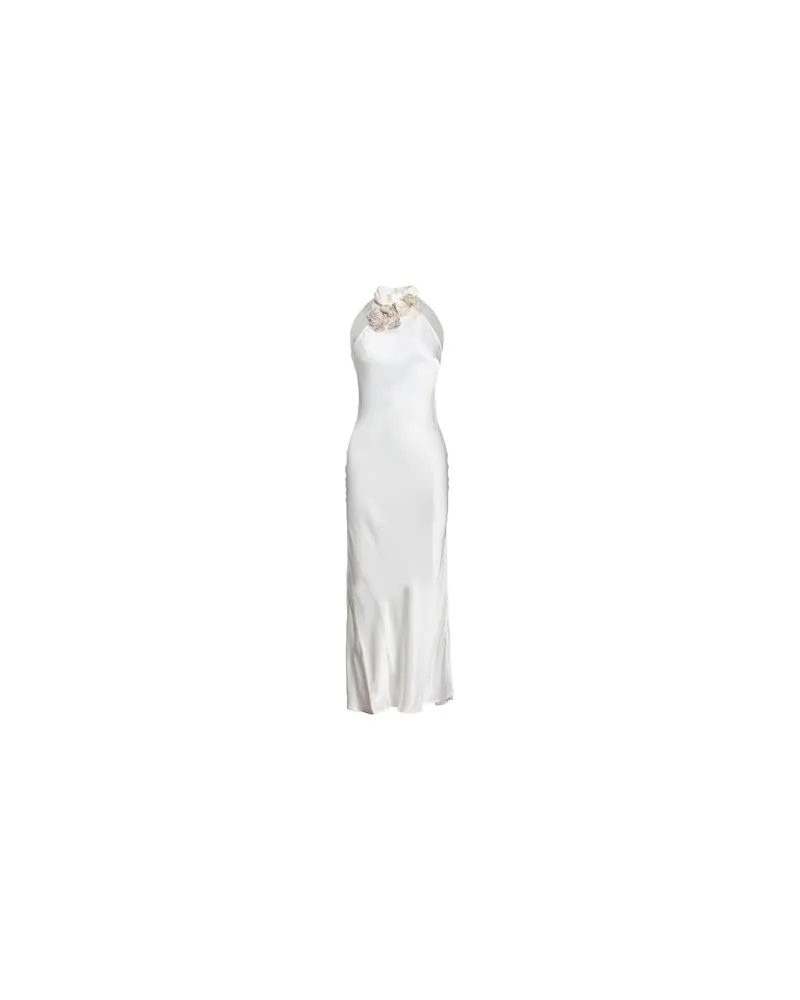 Amen KLEIDER - Maxi-Kleiderauf YOOX.COM Elfenbein