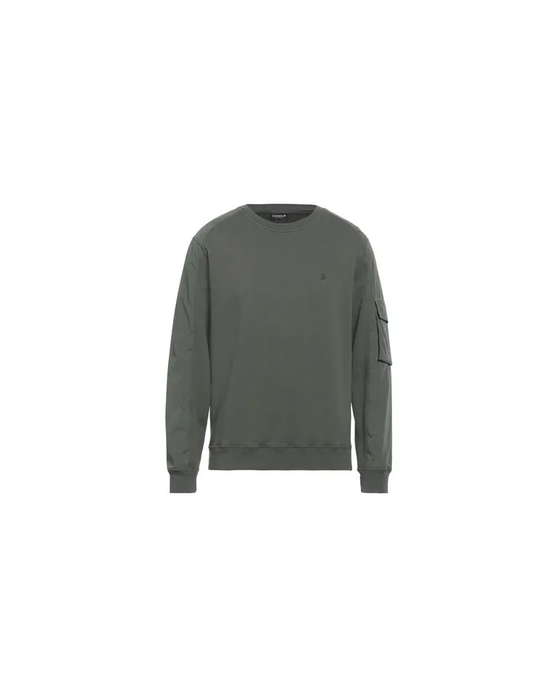 Dondup TOPS - Sweatshirtsauf YOOX.COM Militärgrün