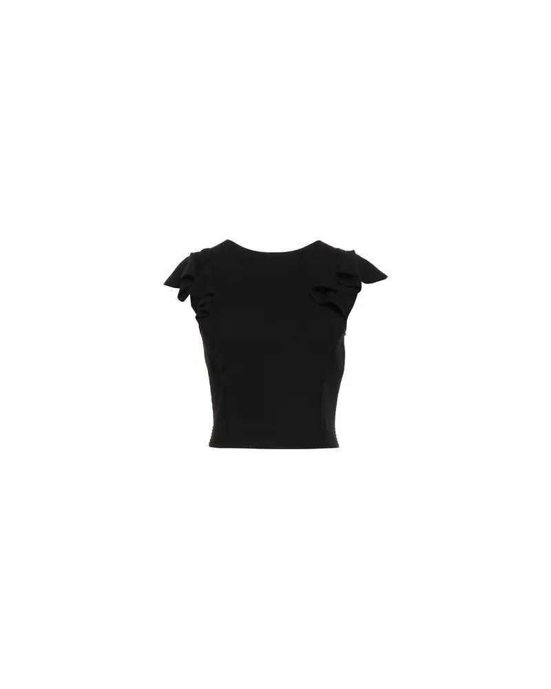 Liu Jo BETTER - STRICKWAREN - Pulloverauf YOOX.COM Schwarz