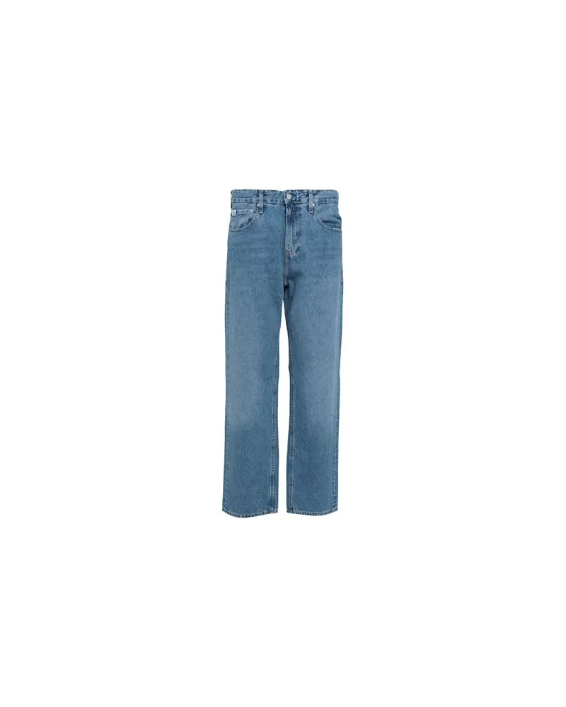 Calvin Klein HOSEN & RÖCKE - Jeanshosenauf YOOX.COM Blau