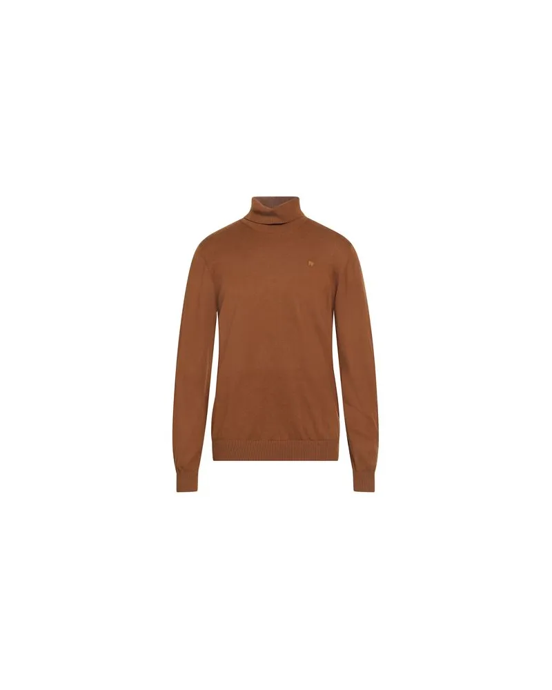 Wrangler STRICKWAREN - Rollkragenpulloverauf YOOX.COM Braun