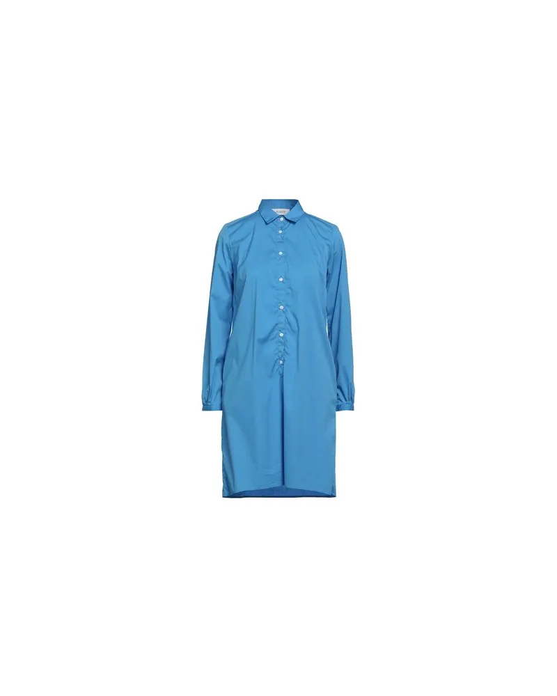 Aglini KLEIDER - Mini-Kleiderauf YOOX.COM Azurblau