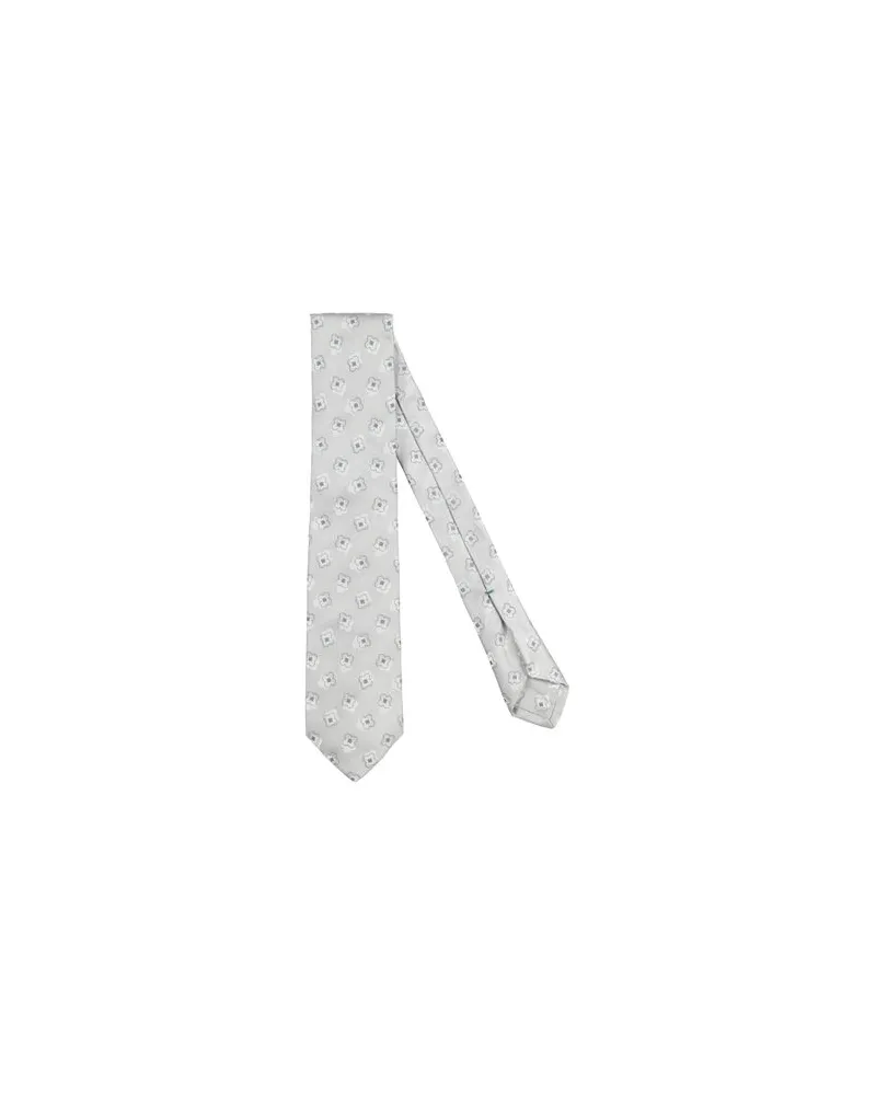 Luigi Borrelli ACCESSOIRES - Krawatten & Fliegenauf YOOX.COM Hellgrau
