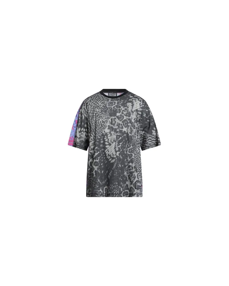 Versace Jeans TOPS - T-shirtsauf YOOX.COM Braungrau