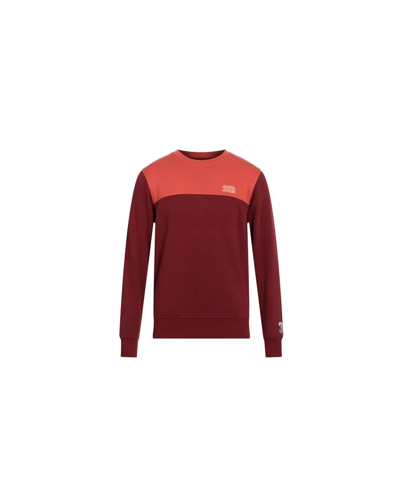 Jack & Jones TOPS - Sweatshirtsauf YOOX.COM Ziegelrot