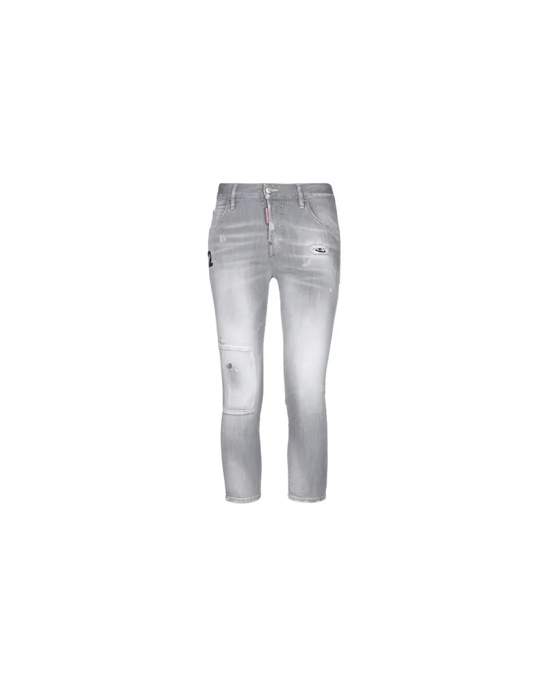 Dsquared2 HOSEN & RÖCKE - Jeanshosenauf YOOX.COM Grau
