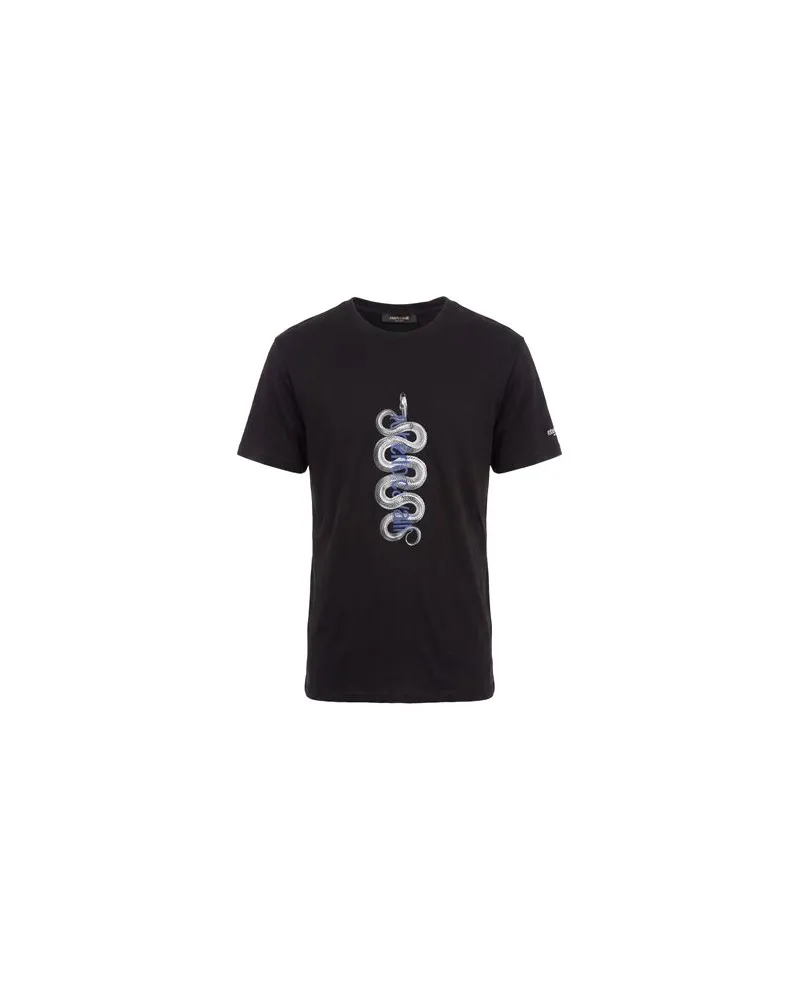 Roberto Cavalli TOPS - T-shirtsauf YOOX.COM Schwarz