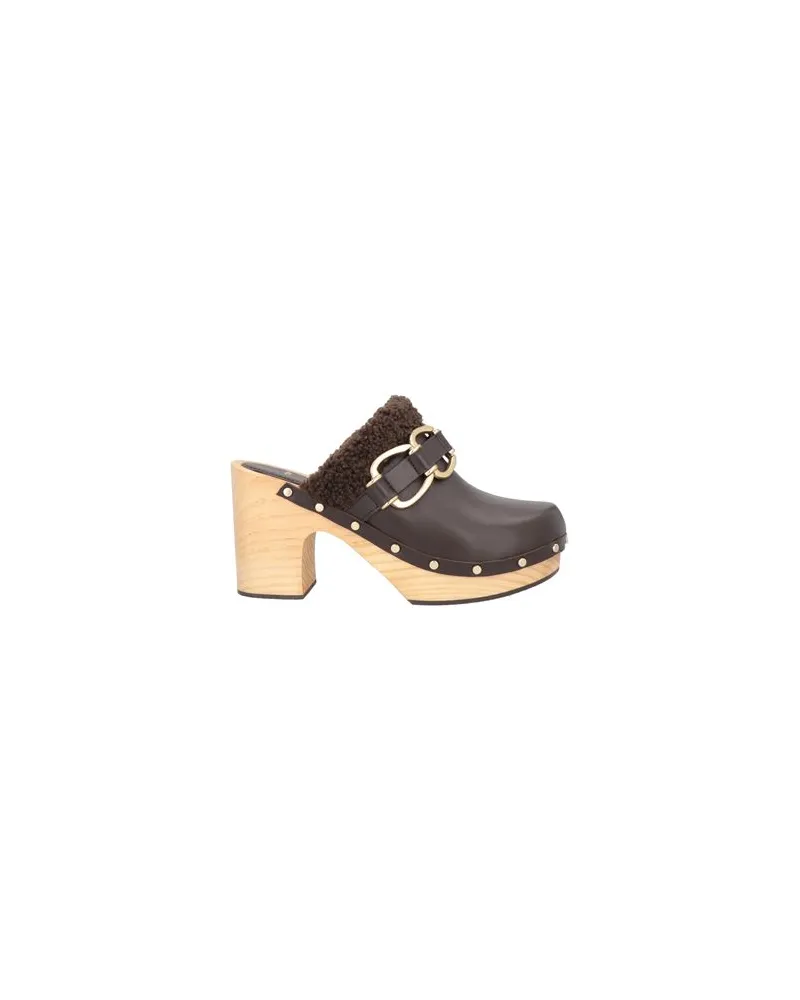 Maje SCHUHE - Mules & Clogsauf YOOX.COM Schokobraun