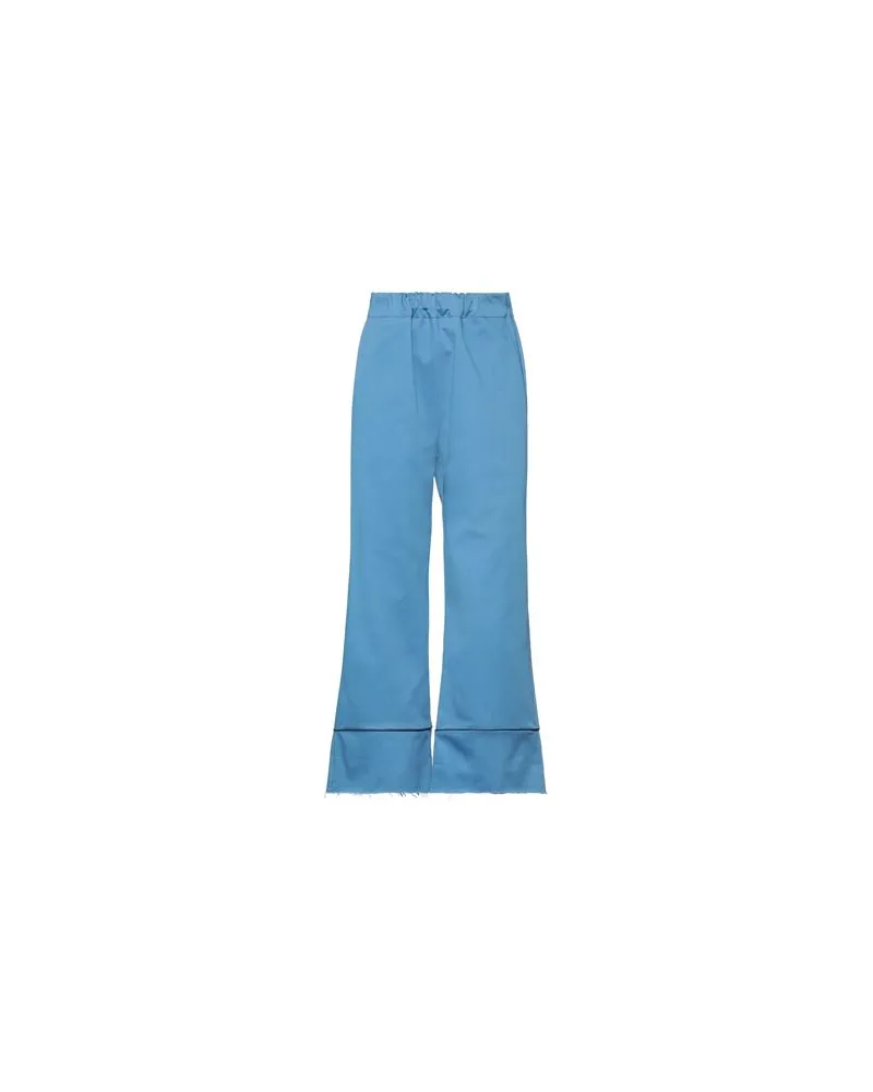 Danielapi HOSEN & RÖCKE - Hosenauf YOOX.COM Azurblau