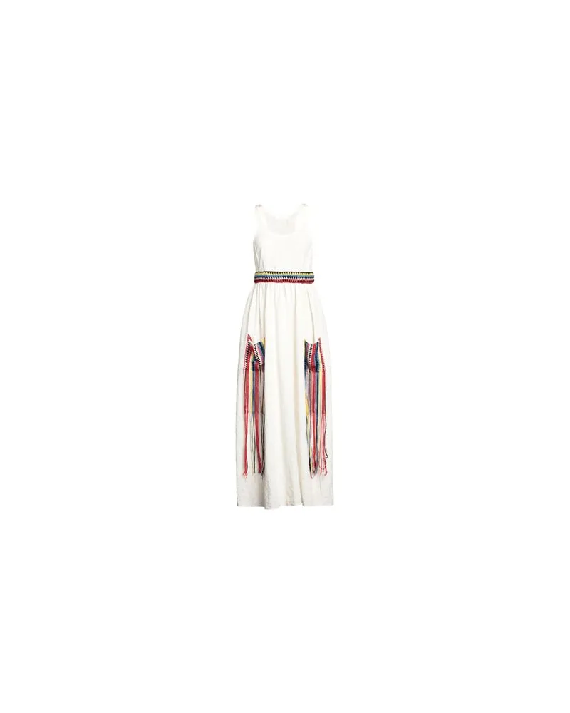 Chloé KLEIDER - Maxi-Kleiderauf YOOX.COM Elfenbein