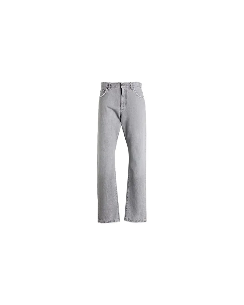 Versace HOSEN & RÖCKE - Jeanshosenauf YOOX.COM Grau
