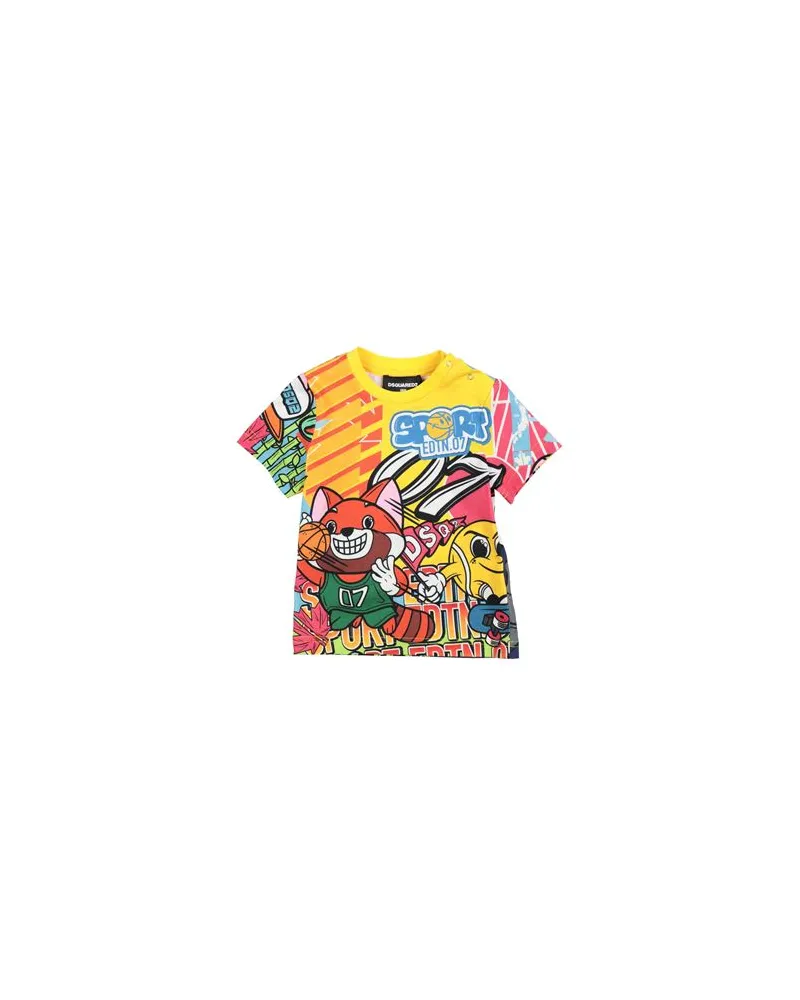 Dsquared2 TOPS - T-shirtsauf YOOX.COM Gelb