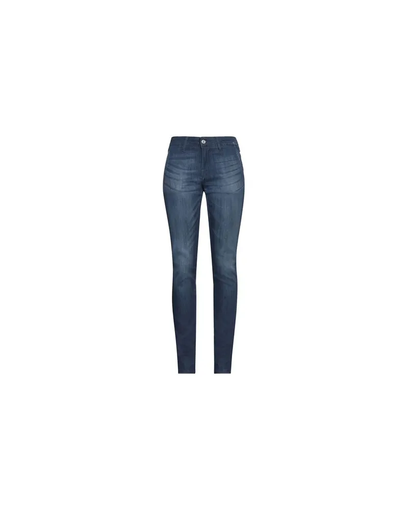 Guess HOSEN & RÖCKE - Jeanshosenauf YOOX.COM Blau