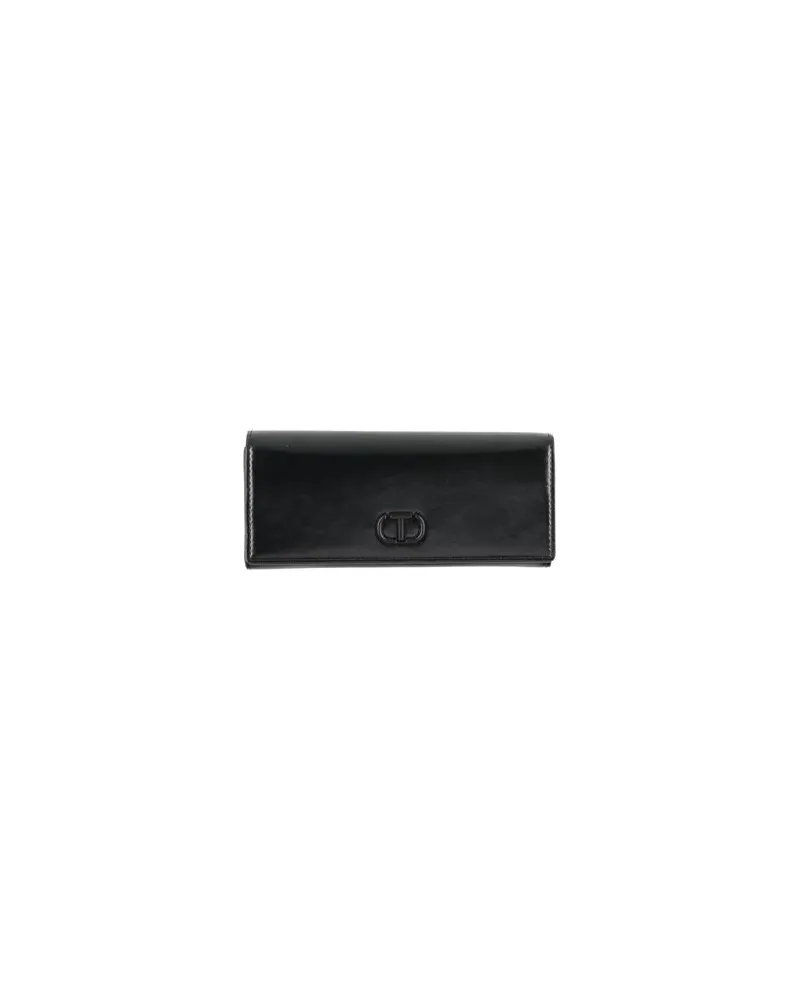 Twin-Set Kleinlederwaren - Brieftaschenauf YOOX.COM Schwarz