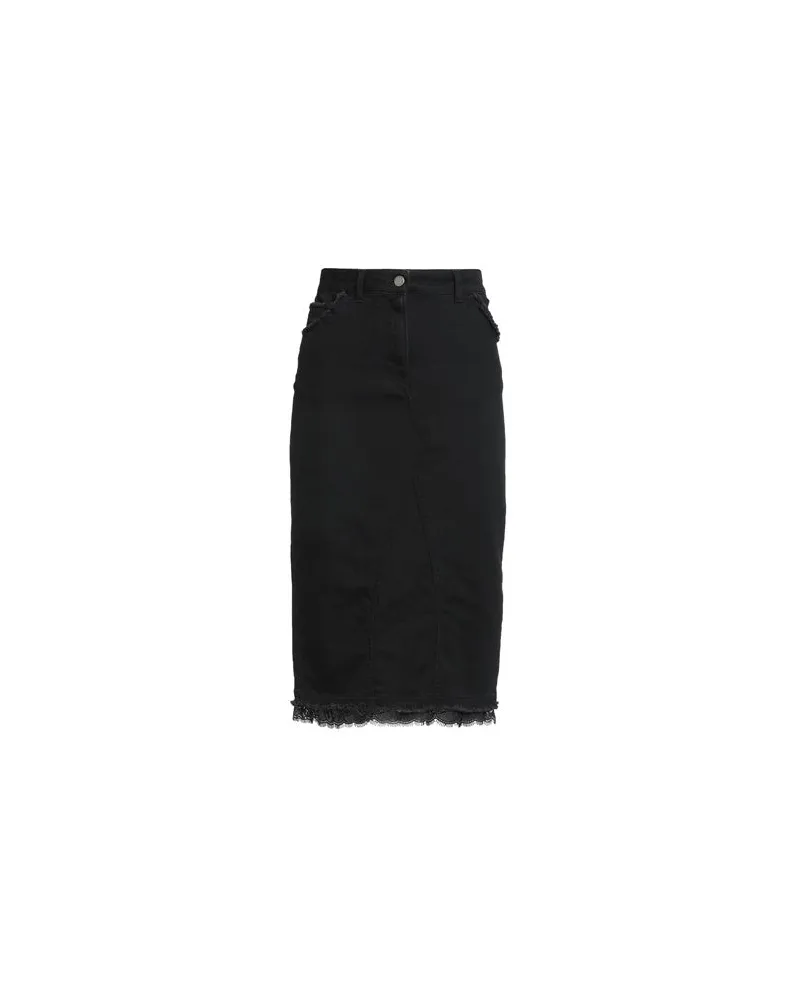 Alberta Ferretti HOSEN & RÖCKE - Jeansröckeauf YOOX.COM Schwarz