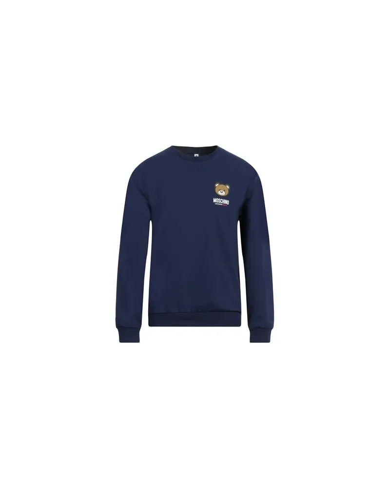 Moschino TOPS - Sweatshirtsauf YOOX.COM Marineblau