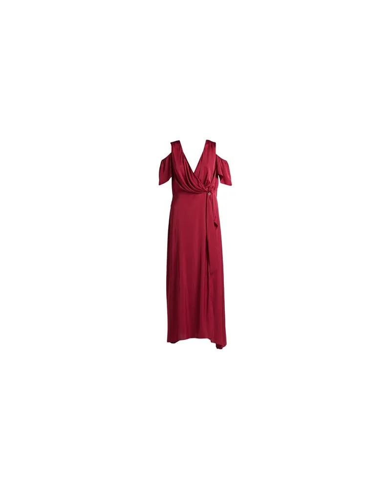 Rinascimento KLEIDER - Maxi-Kleiderauf YOOX.COM Bordeaux