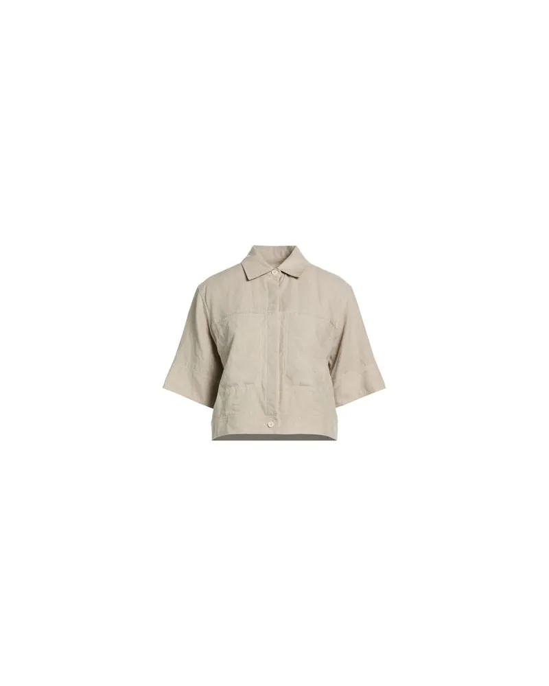 Max Mara TOPS - Hemdenauf YOOX.COM Khaki