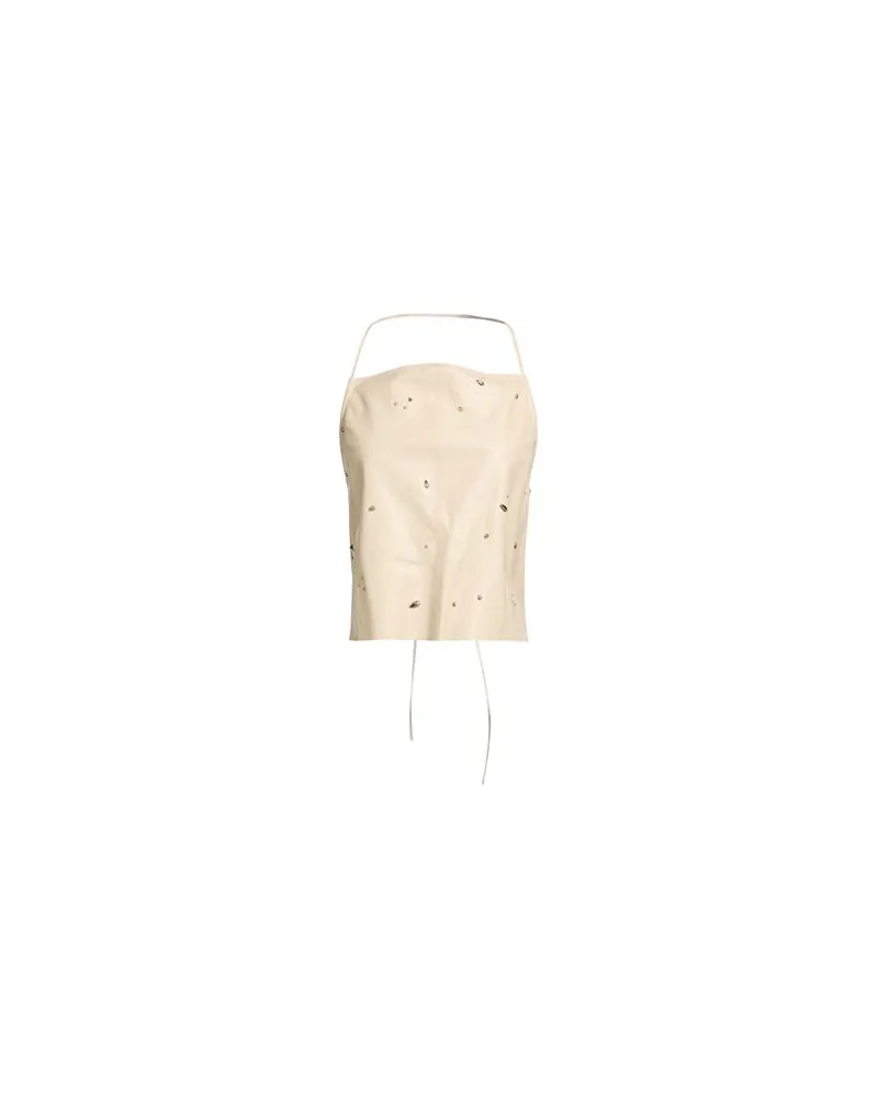 ALYSI CRÈME - TOPS - Topsauf YOOX.COM Beige