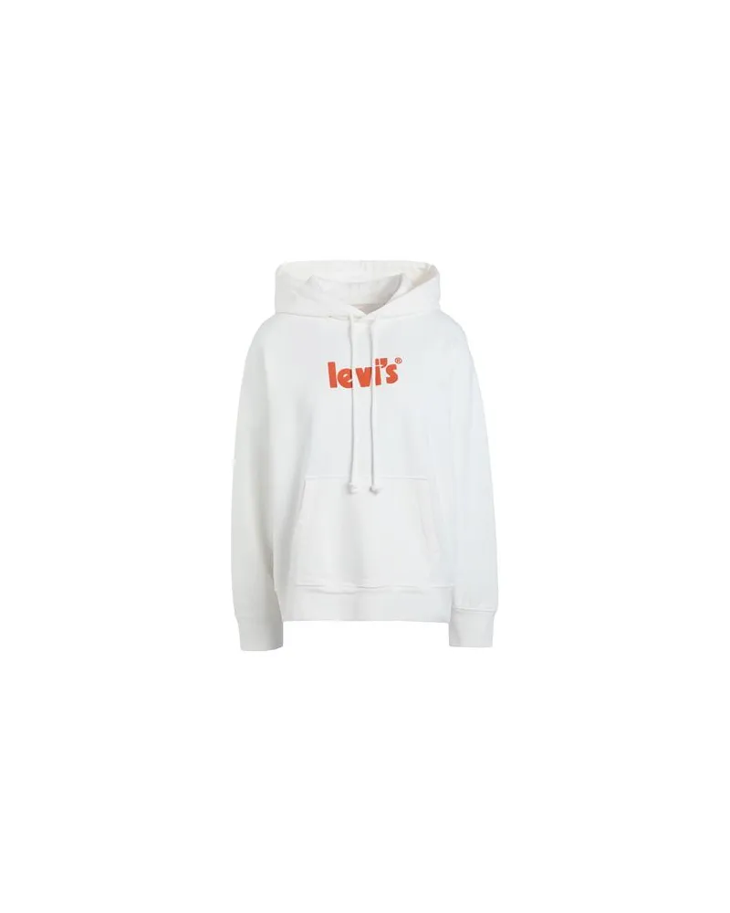 Levi's HOODIE GRAPHICS  - TOPS - Sweatshirtsauf YOOX.COM Weiß