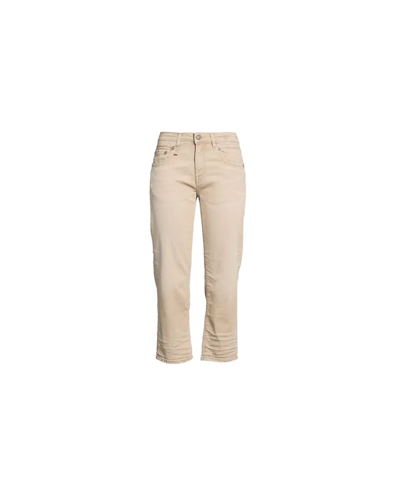 R13 HOSEN & RÖCKE - Jeanshosenauf YOOX.COM Beige