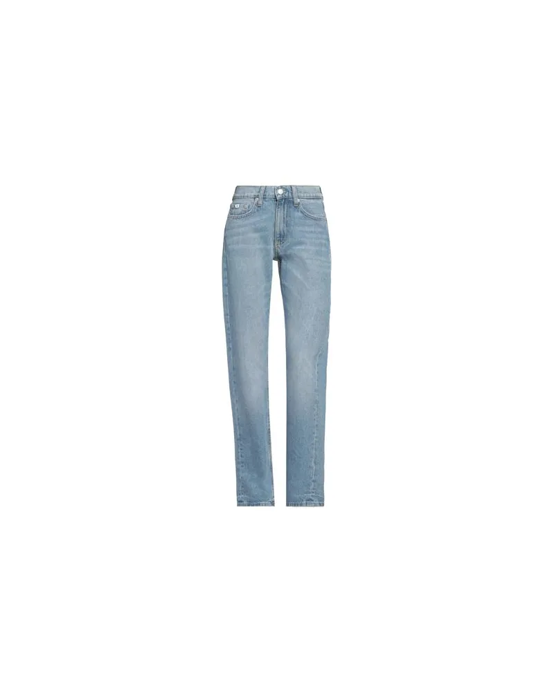 Calvin Klein HOSEN & RÖCKE - Jeanshosenauf YOOX.COM Blau
