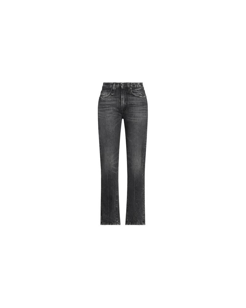 R13 HOSEN & RÖCKE - Jeanshosenauf YOOX.COM Schwarz