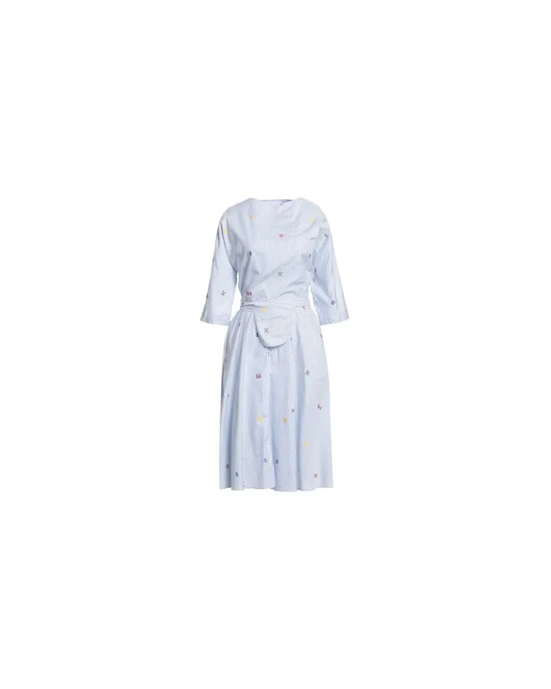 Kenzo KLEIDER - Midi-Kleiderauf YOOX.COM Himmelblau