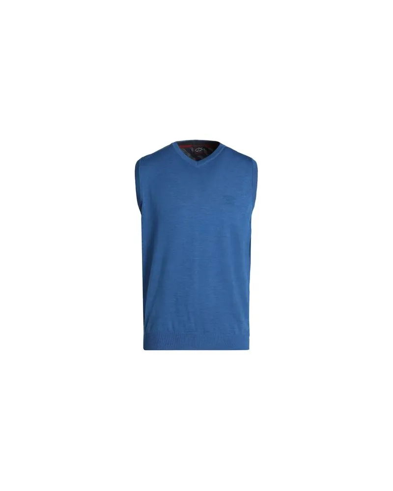 Paul & Shark STRICKWAREN - Pulloverauf YOOX.COM Blau
