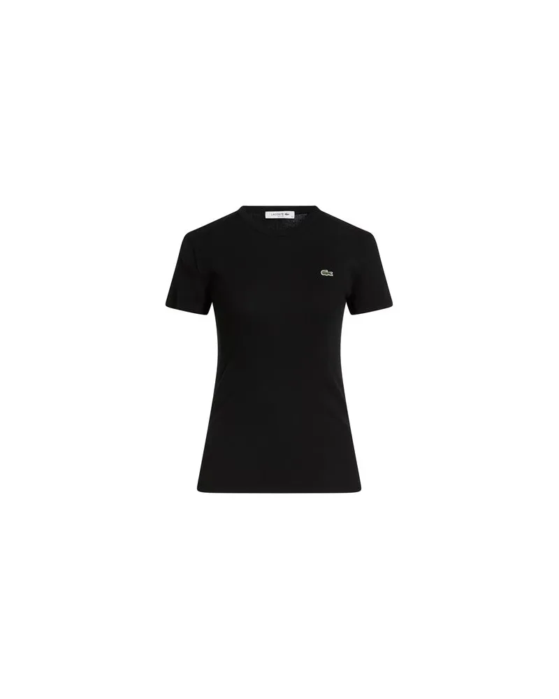 Lacoste TOPS - T-shirtsauf YOOX.COM Schwarz