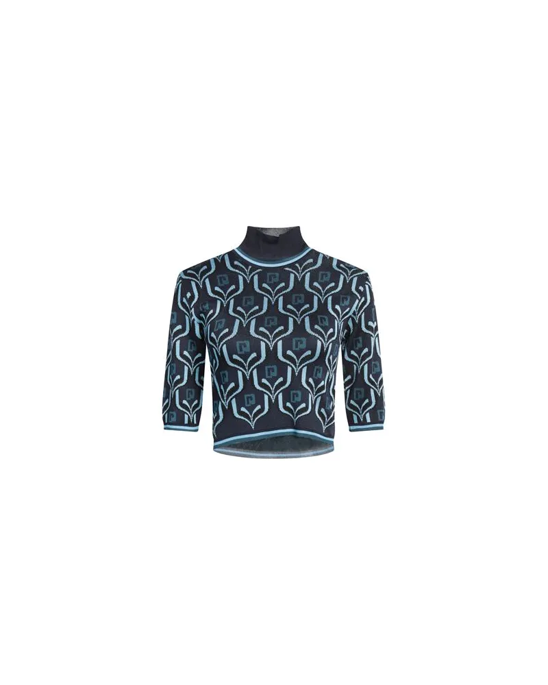 Paco Rabanne STRICKWAREN - Rollkragenpulloverauf YOOX.COM Marineblau