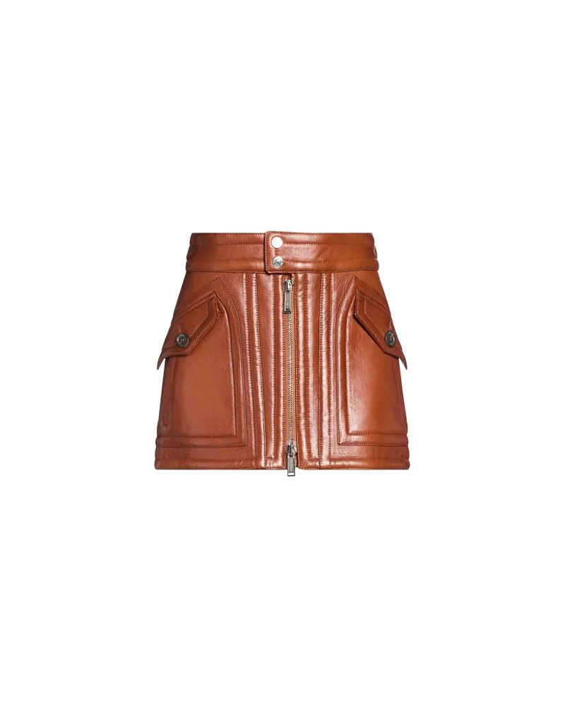 Dsquared2 HOSEN & RÖCKE - Miniröckeauf YOOX.COM Lederfarben