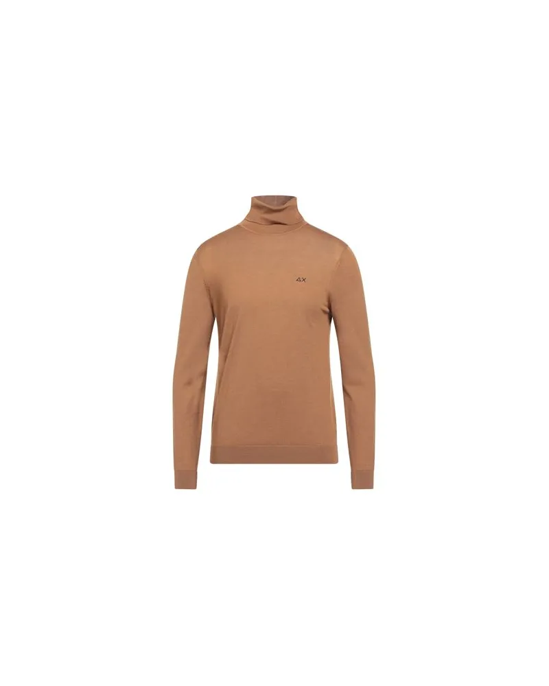 Sun68 STRICKWAREN - Rollkragenpulloverauf YOOX.COM Kamel