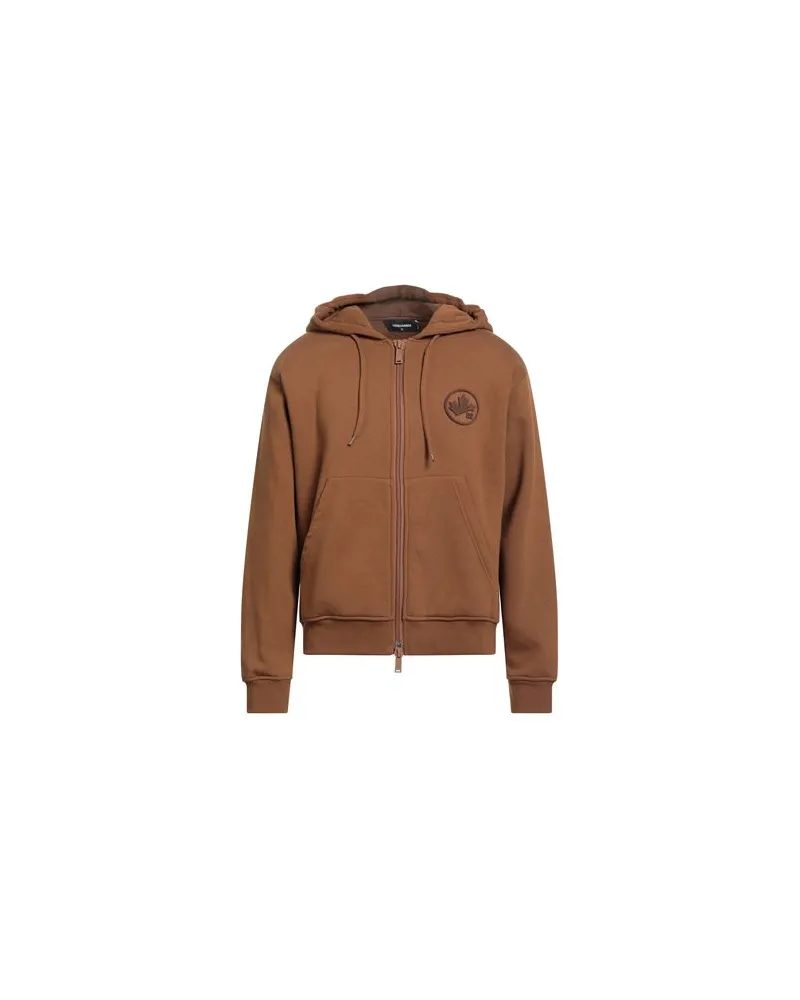 Dsquared2 TOPS - Sweatshirtsauf YOOX.COM Kamel