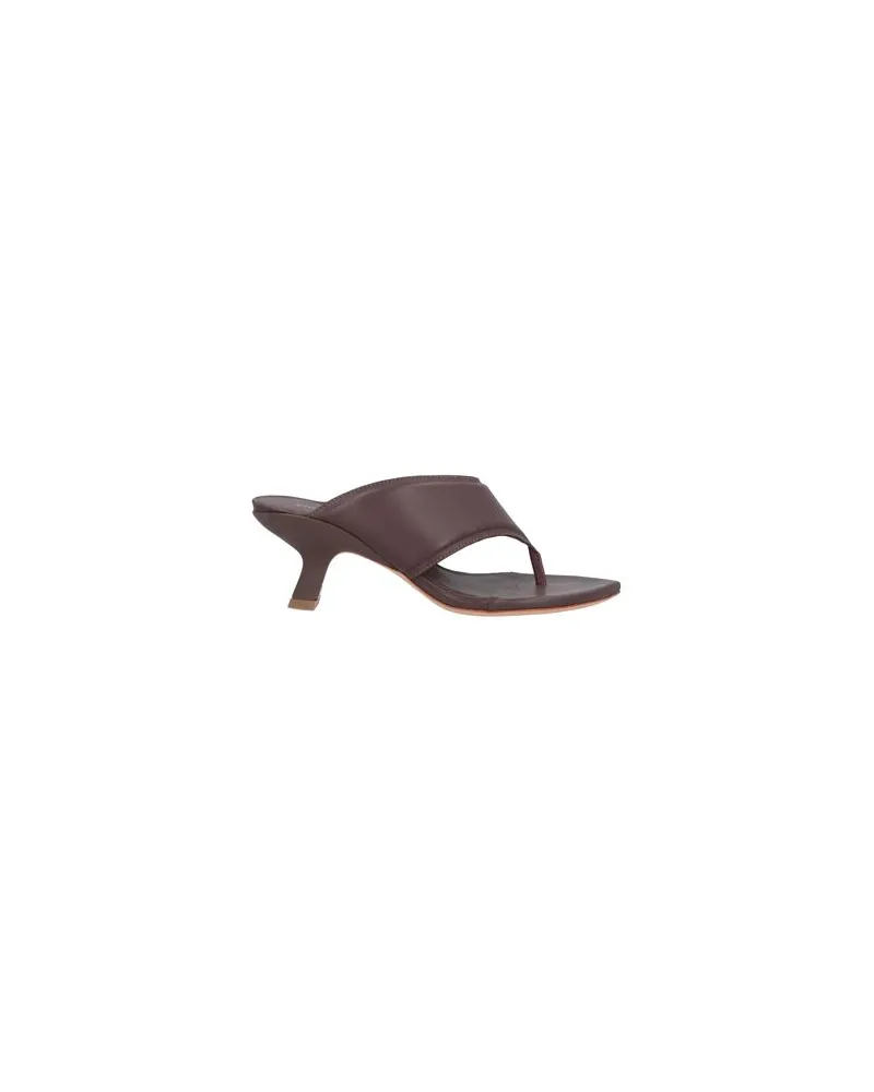 Vic Matié SCHUHE - Zehentrennerauf YOOX.COM Schokobraun