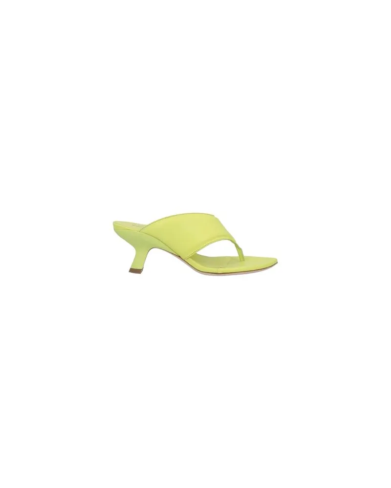 Vic Matié SCHUHE - Zehentrennerauf YOOX.COM Limettengrün