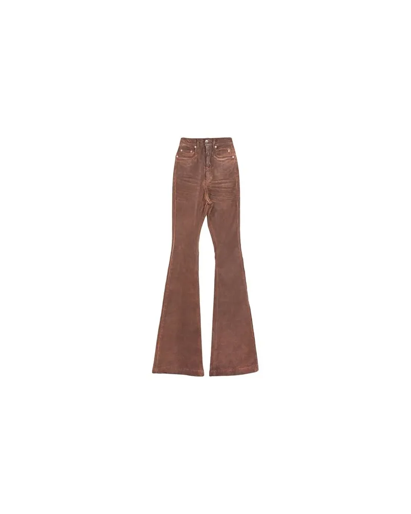DRKSHDW by Rick Owens HOSEN & RÖCKE - Jeanshosenauf YOOX.COM Braun