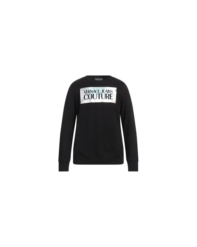 Versace Jeans TOPS - Sweatshirtsauf YOOX.COM Schwarz